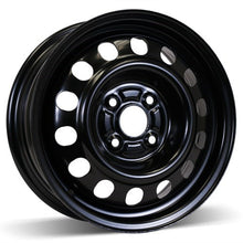 Charger l'image dans la galerie, X41448 - RSSW Steel Wheel 14X5.5 4X100 ET 45mm Bore 54.1mm Black - RSSW Wheels Canada