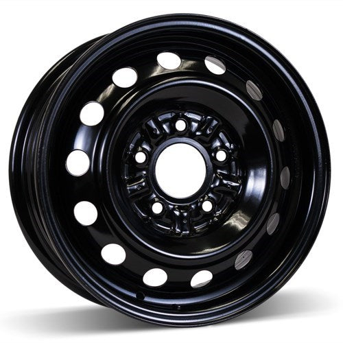 X41451 - RSSW Steel Wheel 14X5.5 5X114.3 ET 40mm Bore 71.5mm Black - RSSW Wheels Canada