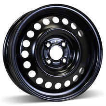 Load image into Gallery viewer, X41547 - RSSW Steel Wheel 15X6 4X100 ET 45mm Bore 60.1mm Black - RSSW Wheels Canada