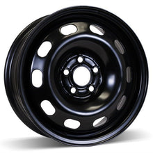 Load image into Gallery viewer, X41557 - RSSW Steel Wheel 15X6 5X100 ET 36.5mm Bore 57.1mm Black - RSSW Wheels Canada