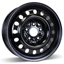 Charger l'image dans la galerie, X41753 - RSSW Steel Wheel 17X7 5X127 ET 52mm Bore 71.5mm Black - RSSW Wheels Canada