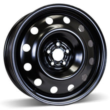 Load image into Gallery viewer, X41757 - RSSW Steel Wheel 17X6.5 5X100 ET 44mm Bore 57.1mm Black - RSSW Wheels Canada