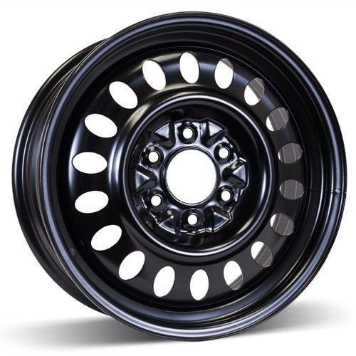X41762 - RSSW Steel Wheel 17X7 6X127 ET 50mm Bore 78.3mm Black - RSSW Wheels Canada