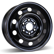 Load image into Gallery viewer, X41763 - RSSW Steel Wheel 17X7 6X132 ET 50mm Bore 74.5mm Black - RSSW Wheels Canada