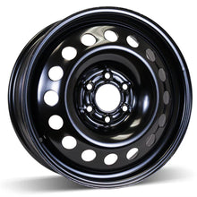 Load image into Gallery viewer, X41766 - RSSW Steel Wheel 17X7 6X114.3 ET 25mm Bore 66.1mm Black - RSSW Wheels Canada