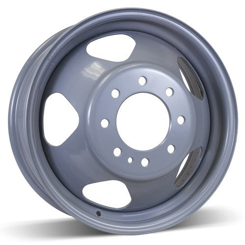 X41784 - RSSW Steel Wheel 17X6.5 8X165.1 ET 127mm Bore 116.7mm Grey - RSSW Wheels Canada