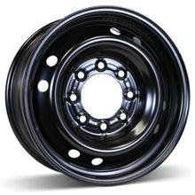 Load image into Gallery viewer, X41789 - RSSW Steel Wheel 17X7.5 8X165.1 ET 40mm Bore 121mm Black - RSSW Wheels Canada