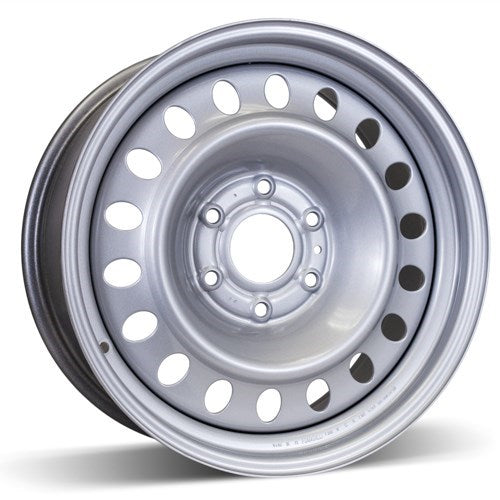 X41869 - RSSW Steel Wheel 18X8 6X139.7 ET 25mm Bore 77.8mm Silver - RSSW Wheels Canada