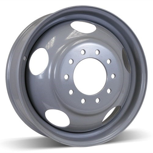 X41910 - RSSW Steel Wheel 19.5X6 10X184.1 ET 127mm Bore 133mm Grey - RSSW Wheels Canada