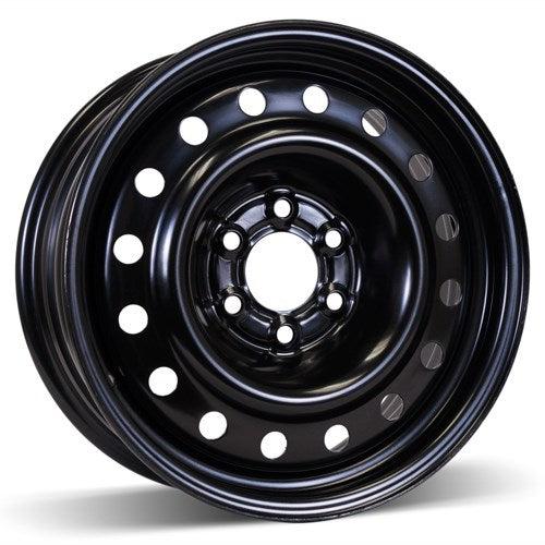 X42061 - RSSW Steel Wheel 20X8 6X120 ET 42mm Bore 66.9mm Black - RSSW Wheels Canada