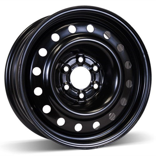 X42068 - RSSW Steel Wheel 20X8 6X139.7 ET 20mm Bore 78.1mm Black - RSSW Wheels Canada