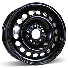 Charger l'image dans la galerie, X42553 - RSSW Steel Wheel 15X6 5X110 ET 41mm Bore 65.1mm Black - RSSW Wheels Canada