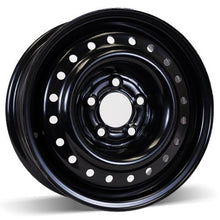 Load image into Gallery viewer, X42554 - RSSW Steel Wheel 15X6 5X114.3 ET 39mm Bore 71.5mm Black - RSSW Wheels Canada