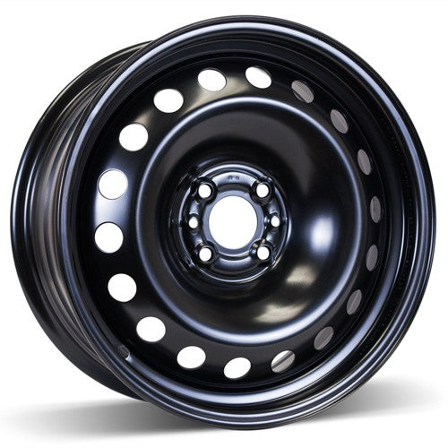 X42641 - RSSW Steel Wheel 16X7 4X98 ET 31MM Bore 58.1MM Black Steel Rim - RSSW Wheels Canada
