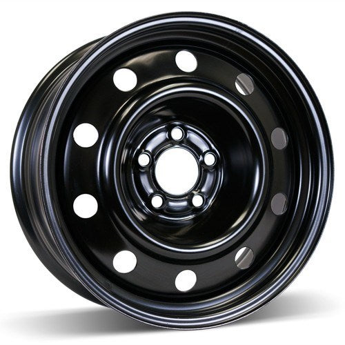 X42757 - RSSW Steel Wheel 17X7 5X115 ET 21mm Bore 71.5mm Black - RSSW Wheels Canada