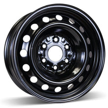Charger l'image dans la galerie, X42769 - RSSW Steel Wheel 17X7 6X139.7 ET 14mm Bore 95.1mm Black - RSSW Wheels Canada