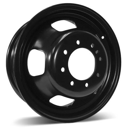 X42786 - RSSW Steel Wheel 17X6 8X165.1 ET 135.9mm Bore 121.3mm Black - RSSW Wheels Canada