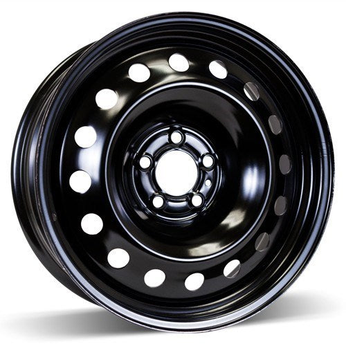 X42857 - RSSW Steel Wheel 18X7 5X114.3 ET 18mm Bore 72.5mm Black - RSSW Wheels Canada