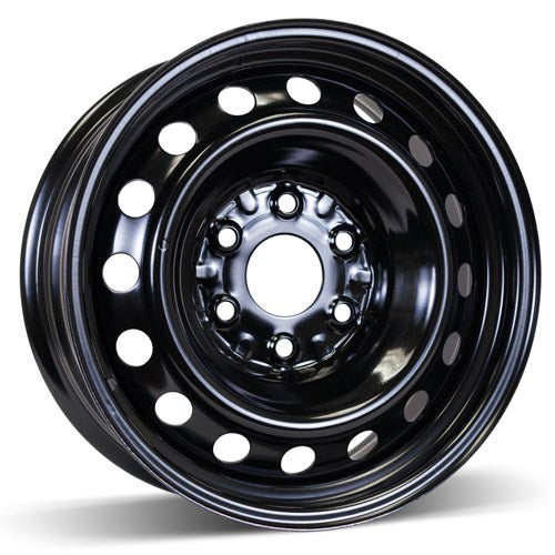 X42869 - RSSW Steel Wheel 18X7 6X139.7 ET 20mm Bore 95.1mm Black - RSSW Wheels Canada