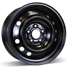 Charger l'image dans la galerie, X43656 - RSSW Steel Wheel 16X6.5 5X114.3 ET 40mm Bore 66.1mm Black - RSSW Wheels Canada