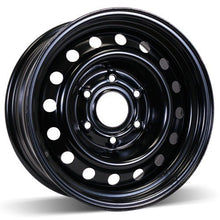 Load image into Gallery viewer, X43668 - RSSW Steel Wheel 16X7 6X139.7 ET 15mm Bore 78.1mm Black - RSSW Wheels Canada