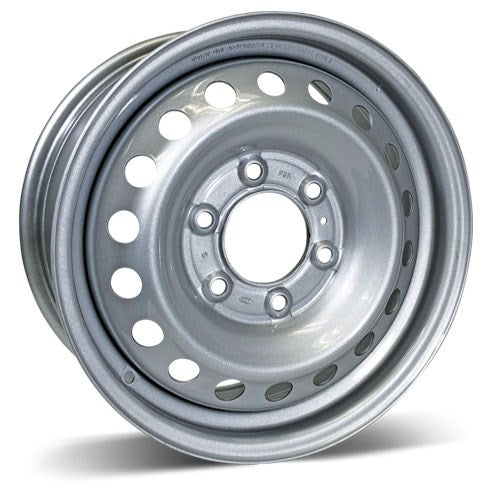 X43669 - RSSW Steel Wheel 16X7 6X139.7 ET 55mm Bore 93.1mm Silver - RSSW Wheels Canada