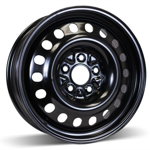 X43754 - RSSW Steel Wheel 17X6.5 5X120 ET 40mm Bore 67.1mm Black - RSSW Wheels Canada