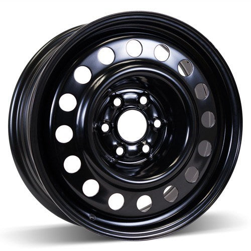 X43761 - RSSW Steel Wheel 17X7 6X120 ET 30mm Bore 67.1mm Black - RSSW Wheels Canada