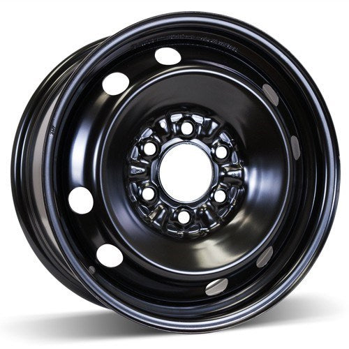 X43765 - RSSW Steel Wheel 17X7.5 6X135 ET 44mm Bore 87.1mm Black - RSSW Wheels Canada