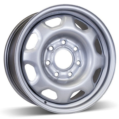 X43775 - RSSW Steel Wheel 17X7.5 7X150 ET 44mm Bore 87.1mm Silver - RSSW Wheels Canada