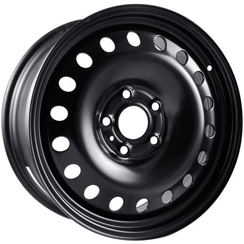 X43853 - RSSW Steel Wheel 18X7.5 5X110 ET 40mm Bore 65.1mm Black - RSSW Wheels Canada
