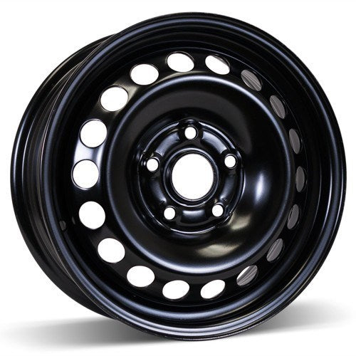 X44559 - RSSW Steel Wheel 15X6 5X112 ET 47mm Bore 57.1mm Black - RSSW Wheels Canada