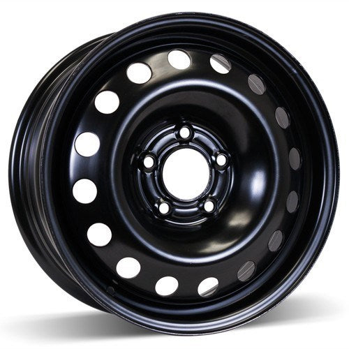 X44655 - RSSW Steel Wheel 16X6.5 5X115 ET 46mm Bore 70.3mm Black - RSSW Wheels Canada