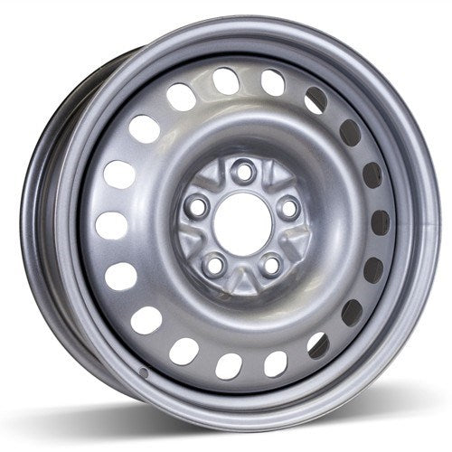 X44754 - RSSW Steel Wheel 17X6.5 5X120 ET 40mm Bore 72.6mm Silver - RSSW Wheels Canada