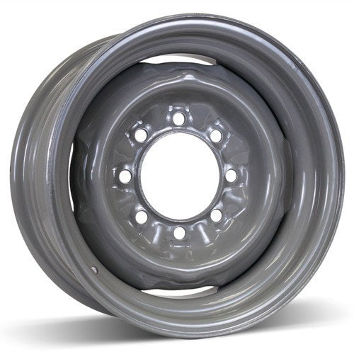 X45337 - RSSW Steel Wheel 16X7 8X165.1 ET 6mm Bore 124.9mm Grey - RSSW Wheels Canada