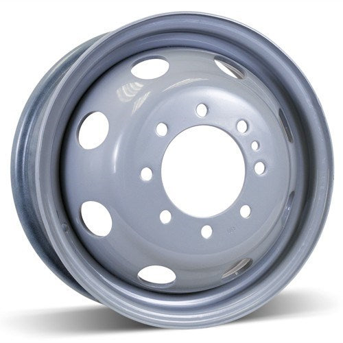 X45460 - RSSW Steel Wheel 16X6 8X165.1 ET 131mm Bore 124.9mm Grey - RSSW Wheels Canada