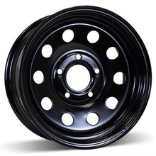 Load image into Gallery viewer, X45553 - RSSW Steel Wheel 15X6 5X127 ET 0mm Bore 78.1mm Black - RSSW Wheels Canada