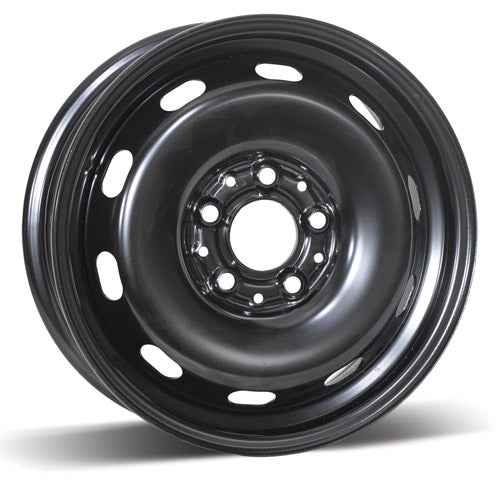 X45559 - RSSW Steel Wheel 15X6 5X112 ET 47MM Bore 66.6MM Black Steel Rim - RSSW Wheels Canada