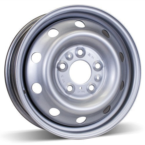 X45652 - RSSW Steel Wheel 16X6 5X130 ET 68mm Bore 78.3mm Silver - RSSW Wheels Canada