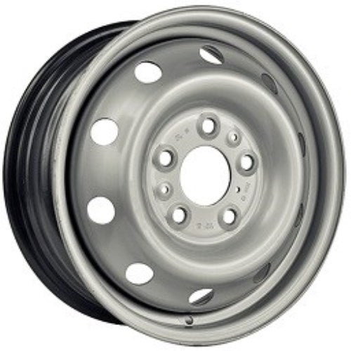 X45652T - RSSW Steel Wheel 16X6 5X130 ET 68mm Bore 78.1mm Silver - RSSW Wheels Canada
