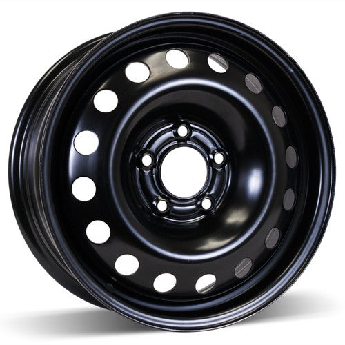 X45655 - RSSW Steel Wheel 16X6.5 5X115 ET 40MM Bore 70.5MM Black Steel Rim - RSSW Wheels Canada