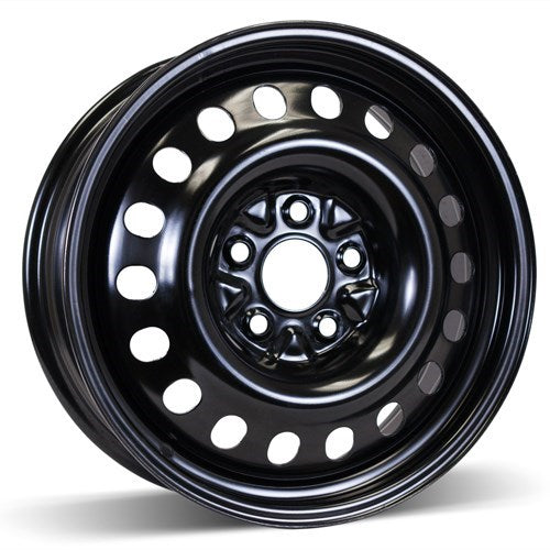 X45754 - RSSW Steel Wheel 17X7 5X120 ET 49mm Bore 64.1mm Black - RSSW Wheels Canada