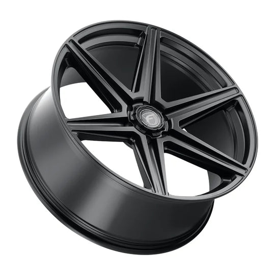 F01140084P25 - Forgestar X6 24X10 6X139.7 ET 25mm Satin Black - Forgestar Wheels Canada
