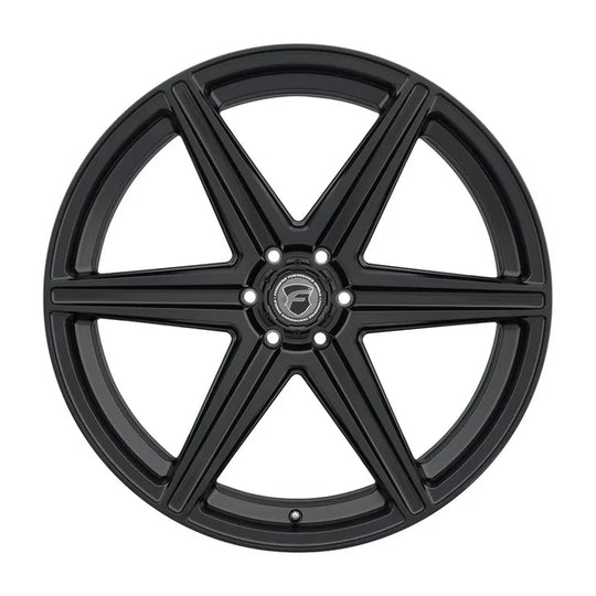 F01140084P25 - Forgestar X6 24X10 6X139.7 ET 25mm Satin Black - Forgestar Wheels Canada