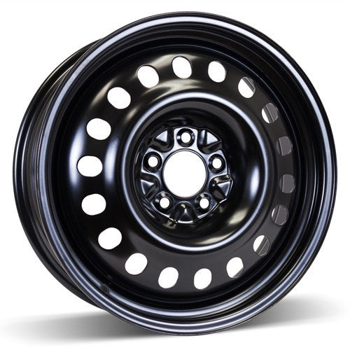 X74855NT - RSSW Steel Wheel 18X7 5X114.3 ET 40mm Bore 67.1mm Black - RSSW Wheels Canada