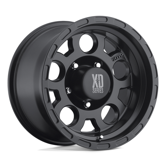 XD12268080700 - XD122 Enduro 16X8 8X165.1  0mm Matte Black - XD Wheels Canada