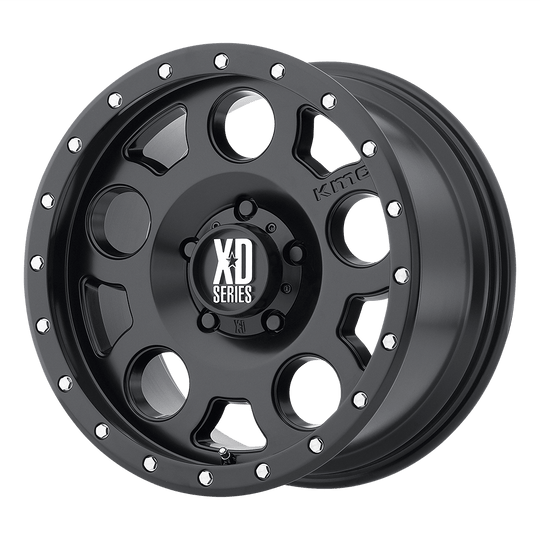XD12689068718 - XD126 Enduro Pro 18X9 6X139.7  18mm Satin Black With Reinforcing Ring - XD Wheels Canada