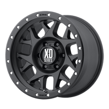 Load image into Gallery viewer, XD12779050712N - XD127 Bully 17X9 5X127 -12 mm Satin Black With Reinforcing Ring - XD Wheels Canada