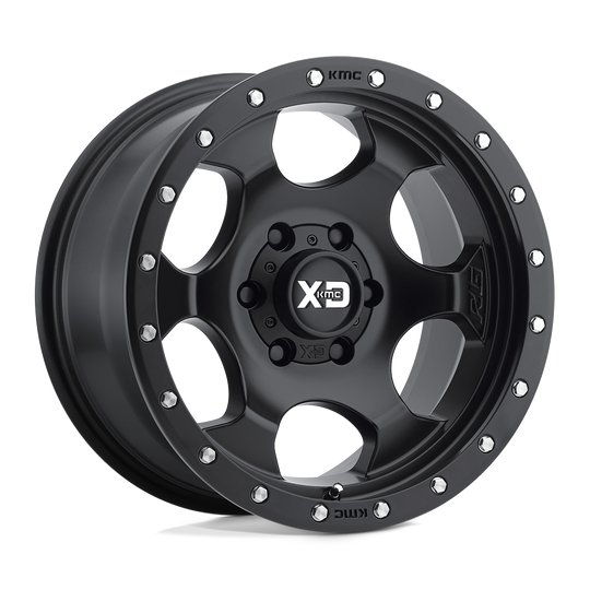 XD13178550725 - XD131 RG1 17X8.5 5X127  25mm Satin Black With Reinforcing Ring - XD Wheels Canada