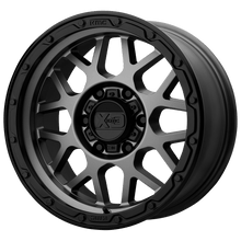 Charger l'image dans la galerie, XD13579080418 - XD135 Grenade 17X9 8X165.1  18mm Matte Gray Matte Black Lip - XD Wheels Canada